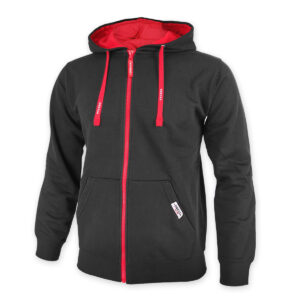 Dressa férfi pamut kapucnis cipzáras pulóver