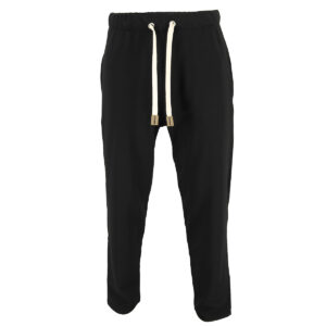 Dressa Jogger pamut melegítő nadrág - fekete