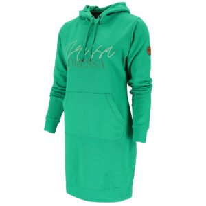 Dressa Casual szabadidős kapucnis hosszú pamut pulóver ruha