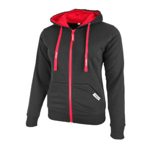 Dressa női pamut kapucnis cipzáras pulóver