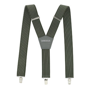 Dressa Vadász széles csíkos hózentróger 36 mm - sötétzöld