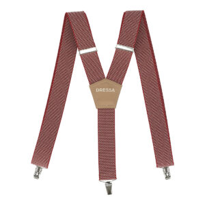 Dressa Classic tűpettyes széles hózentróger 36 mm - bordó