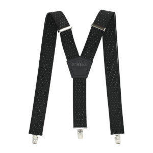 Dressa Urban pöttyös széles hózentróger 36 mm - fekete