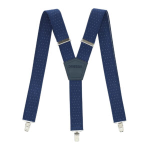 Dressa Urban pöttyös széles hózentróger 36 mm - sötétkék