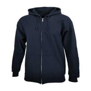 Dressa Vintage nagyméretű cipzáros pamut kapucnis pulóver